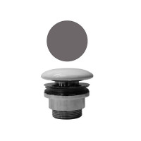 Донный клапан GSI PVC16 с открытым сливом для раковин без перелива Bistro matte PVC16