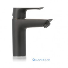 Смеситель для умывальника Aquanet Static черный матовый AF330-10B