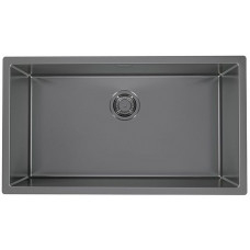 Мойка кухонная Alveus Quadrix Monarch Anthracite 790x450x200 мм с выпуском 1122730
