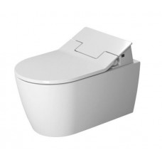 Комплект унитаз подвесной Duravit ME by Starck Rimless и крышка-биде SensoWash Slim 2529590000/611000002304300