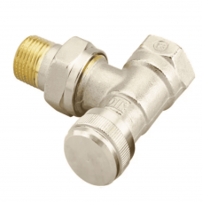 Клапан запорный радиаторный Danfoss угловой Ду 15 003L0133 Клапан запорный радиаторный Danfoss угловой Ду 15 003L0133