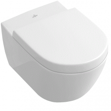 Унитаз подвесной Villeroy & Boch Subway 2.0 370x560 мм DirectFlush альпийский белый 5614R001 Унитаз подвесной Villeroy & Boch Subway 2.0 370x560 мм DirectFlush альпийский белый 5614R001