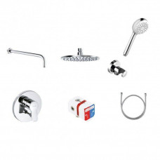 Душевой комплект Kludi Pure&Easy хром 376400565 Душевой комплект Kludi Pure&Easy хром 376400565