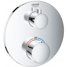 Термостат для душа GROHE Grohtherm с переключателем на 2 положения хром 24076000