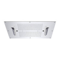 Верхний душ Carimali MyDream 70х50 см потолочный 4 режима хромотерапия хром 23070XN/S-CRX