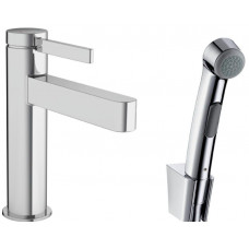 Смеситель для раковины hansgrohe Finoris 113 мм с гигиеническим душем 76210000 Смеситель для раковины hansgrohe Finoris 113 мм с гигиеническим душем 76210000