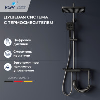 Душевая система RGW SP-35Gr графит 51140135-11