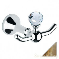 Крючок тройной Fixsen Swarovski бронза FS24592SW