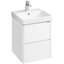 Комплект AQUATON Сканди 45 тумба Белый, раковина Адриана 45 1A2516K0SD010