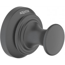 Крючок для ванной Aquatek Классик матовый черный AQ4501MB