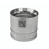 Гильза надвижная Rehau Rautherm S 20x2.0 мм хромированная латунь 12503073002