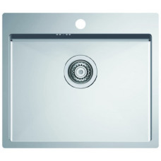 Мойка кухонная Alveus Quarto 10 550x480х190 мм с сифоном 1124382