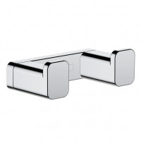 Крючок двойной hansgrohe AddStoris хром 41755000