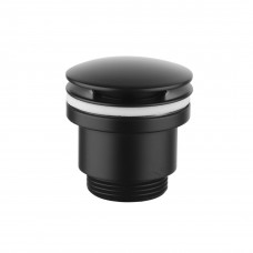 Клапан донный универсальный Lemark Click/Clack 1 1/4 черный LM8500BL