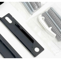 Кронштейн настенный короткий Zehnder ZB0282 WA 23 мм RAL 9011 ZB0282 0001 RAL 9011