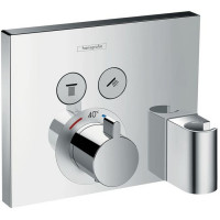 Термостат для душа Hansgrohe ShowerSelect на 2 потребителя скрытого монтажа хром 15765000