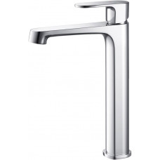 Смеситель для раковины высокий Aquanet Oberon 240 мм хром AQ1204CR