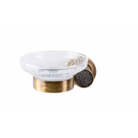 Мыльница подвесная Boheme Royal Cristal бронза 10923-BR