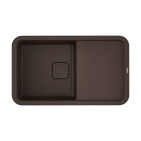 Кухонная мойка Omoikiri Tasogare 86-DC Artgranit 86x51 см темный шоколад 4993468
