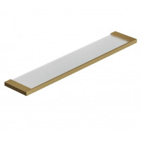 Полка стеклянная KLUDI VELA C 600 мм Brushed Gold 31973N0