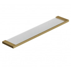 Полка стеклянная KLUDI VELA C 600 мм Brushed Gold 31973N0 Полка стеклянная KLUDI VELA C 600 мм Brushed Gold 31973N0