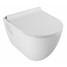 Унитаз подвесной безободковый Serel Smart 52x35.5 см SM46KSS110H Унитаз подвесной безободковый Serel Smart 52x35.5 см SM46KSS110H