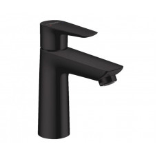 Смеситель для раковины Hansgrohe Talis E 104 мм со сливным гарнитуром черный 71710670