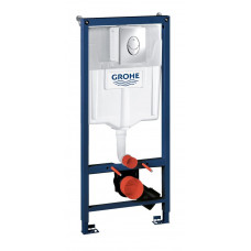 Система инсталляции для унитаза GROHE Rapid SL 3 в 1 с клавишей Skate Air хром 38721001