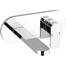 Смеситель для умывальника RAVAK Chrome CR 019.00 настенный монтаж X070093
