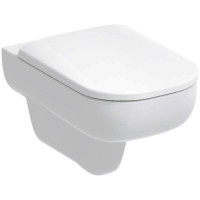 Унитаз подвесной Geberit Smyle безободковый Rimfree 54 см 500.210.01.1
