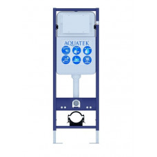 Инсталляция для подвесного унитаза Aquatek Standart 37 узкая со звукоизоляционной прокладкой INS-0000017 Инсталляция для подвесного унитаза Aquatek Standart 37 узкая со звукоизоляционной прокладкой INS-0000017