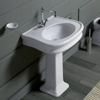 Раковина Simas Lante 70x54x13 см 1 отверстие белый LA10bi/LA03bi