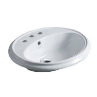 Раковина SIMAS Arcade 61х50.5 см 3 отв. белая AR859bi/3
