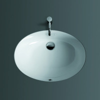 Раковина под столешницу Simas Top e lavabi darredo 58x43 см без отв. белый S53bi
