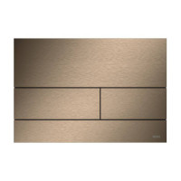 Панель смыва для унитаза TECE TECEsquare II металлическая PVD Brushed Red Gold 9240848