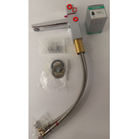 Смеситель для раковины Hansgrohe Metropol 100 Select с донным клапаном Push-Open 32570000