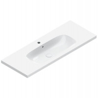 Раковина Catalano Alvea 120x46 см 1 отверстие белый глянцевый 0621211001