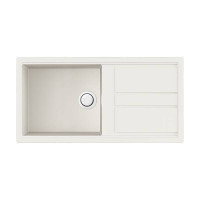 Кухонная мойка Omoikiri Kitagawa 100-WH Artceramic 100x51 см белый 4993787