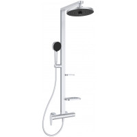 Душевая система Ideal Standard ALU+ HWTC Ø 260/100 мм полки 130 и 208 мм BD584SI