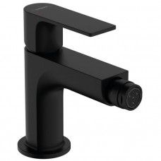 Смеситель для биде Hansgrohe Rebris S с донным клапаном черный матовый 72211670