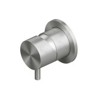 Смеситель для душа встраиваемый QuadroDesign Source на 1 потребитель brushed stainless steel 1343.00AS