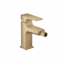 Смеситель для биде Hansgrohe Metropol Push-Open шлифованная бронза 32520140