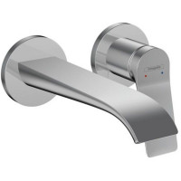 Смеситель для раковины Hansgrohe Vivenis настенный скрытого монтажа излив 192 мм хром 75050000