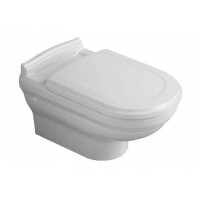 Унитаз подвесной Villeroy & Boch Hommage 370x600 мм CeramicPlus альпийский белый 6661B0R1
