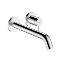 Смеситель для раковины Hansgrohe Tecturis S настенный хром 73351000