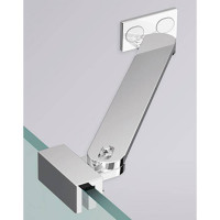 Угловой кронштейн Novellini 45 см для боковых стенок хром R80LOU450-K