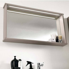 Зеркало EBAN Mina 115x12x54 см с полкой и LED-подсветкой pergamon FCRMN115-PG Зеркало EBAN Mina 115x12x54 см с полкой и LED-подсветкой pergamon FCRMN115-PG
