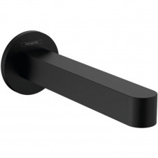 Излив на ванну Hansgrohe Finoris матовый черный 76410670 Излив на ванну Hansgrohe Finoris матовый черный 76410670