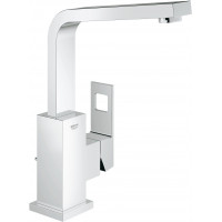 Смеситель для раковины GROHE Eurocube с высоким изливом и донным клапаном хром 2313500E