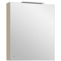 Шкаф зеркальный Roca Oleta правый 600х700х137 мм LED Капучино матовый A857646515